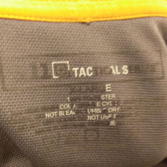 5.11 tactical series polo shirt mens XL Xlarge gray short sleeve concealed carry - Picture 8 of 9